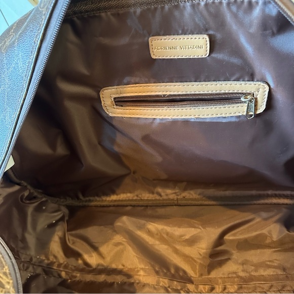 Adrienne Vittadini Travel Luggage Duffle 22” Wheels and Pull Handle - Picture 7 of 11